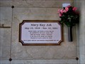 Image for Mary Kay Ash -- Sparkman/Hillcrest Memorial Park, Dallas, TX