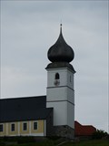 Image for Glockenturm der katholischen Pfarrkirche St. Georg - Surberg, Lk Traunstein, Bayern, D