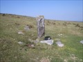 Image for Kennon Hill Cross Boundary Stone, NE Dartmoor, Devon UK