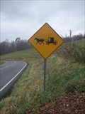 Image for Amish Horse and Buggy Crossing Ohio/Penn