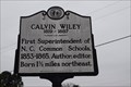 Image for First Superintendent of Common Schools - Calvin H. Wiley, Guilford Co, USA