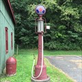 Image for Vintage Gas Pump - Markers Mark Firehouse - Loretto, KY, US