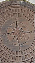 Image for Compass Rose at Hof Sierksdorf - Sierksdorf/ Schleswig-Holstein/ Deutschland