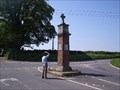 Image for Brick Cross Direction Marker, Budleigh Salterton UK