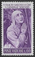 Image for St. Catherine Fresco - Siena, Italy