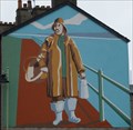 Image for Fisherman mural - Back Green Street, Morecambe, Lancashire, UK.