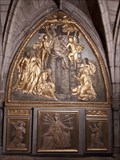Image for Boiseries peintes et dorées - L'abbaye Saint-Sauveur - Figeac (Lot), France