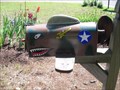 Image for Curtiss P-40 Flying Tiger Mailbox - Windsor Locks, CT