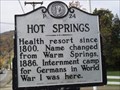 Image for Hot Springs Marker, P-24