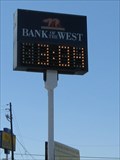 Image for Bank of the West Sign - Saratoga - San Jose, CA