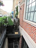 Image for Life-size statue of businessman Kumait Ai-Ali could be removed - Westminster, London, U.K.