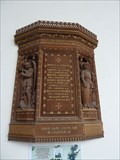 Image for Wooden Plaque - All Saints - Walcott, Norfolk