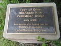 Image for Eastside Hike and Bike Greenway Pedestrian Bridge - 2007 - Oliver, British Columbia