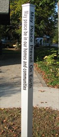 Image for Putney Public Library Peace Pole