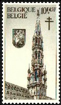 Image for Town Hall  (Hôtel de Ville/Stadhuis) Tower - Brussels, Belgium