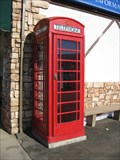 Image for Lake County Visitors Center Red Phone Box - Lucerne, CA