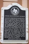 Image for Cedar Grove Baptist Church