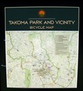 Image for You Are Here - Takoma Park and Vicinity Bicycle Map