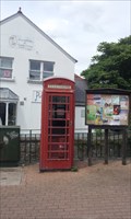 Image for Red Phone Box, Old Bridge, Haverfordwest, Pembrookshire, Wales, UK