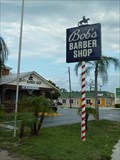Image for Bobs Barbershop Barber Pole - Stuart, FL
