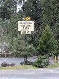 Image for El Dorado Savings Bank Sign  - Pollock Pines, CA