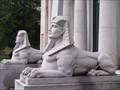 Image for The Dodge Mausoleum Sphinx's - Woodlawn Cemetery - Detroit Michigan