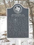 Image for Headwaters of the Sabine River