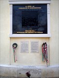 Image for Memorial tablet of the victims of the reprisals of 1956.