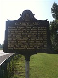 Image for Clark's Land - Clark's Army Camped