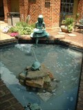 Image for Girl Reading Fountain - Warrenton, Virginia USA