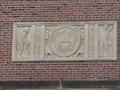 Image for University of Illinois Memorial Stadium Reliefs: Athletes and the University Seal - Champaign, IL