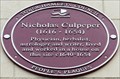 Image for Nicholas Culpeper - Commercial Street, London, UK