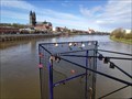 Image for Hubbrücke - Love padlocks - Magdeburg, Sachsen-Anhalt, Germany