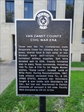 Image for Van Zandt County Civil War Era - Canton, TX