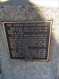 Image for The Jordan Covered Bridge - Stayton, Oregon