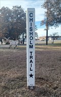 Image for Chisholm Trail Marker - Bowie, TX