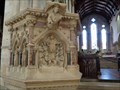 Image for Victorian Pulpit - Church of St Cuthburga - Wimborne Minster, Dorset, UK.[