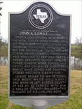 Image for Boyhood Home of John A. Lomax