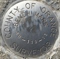 Image for County of Orange Surveyor 3B-119-13 Benchmark - Irvine, CA