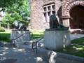 Image for Two Bronze Lions - St. Johnsbury, Vermont