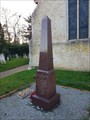 Image for Combined WWI and WWII Obelisk - St Andrew - Barningham, Suffolk