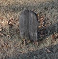 Image for Wooden Tombstone -- Old Rockwall City Cemetery, Rockwall TX