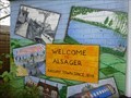 Image for “Welcome to Alsager” mural - Railway Station - Alsager, Cheshire East, UK