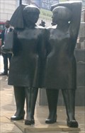Image for Walking Women Statue, Centre Court Shopping Centre, Wimbledon, London UK