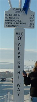 Image for Alaska Highway Mile 0 Post