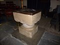 Image for St Mary Magdalene - Stone Font - Wiston - Pembrokeshire, Wales, Great Britain.