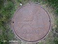 Image for Gillette Stadium/Patriot Place Manhole Cover - Foxborough, MA