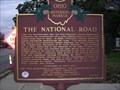 Image for Historical Sign On The National Road Near Columbus, OH