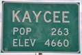 Image for Kaycee, Wyoming ~ Population 263
