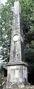 Image for Lord Henry Murray Memorial Obelisk - Old Kirk Braddan (Church of St. Brendan) Churchyard - Braddan, Isle of Man